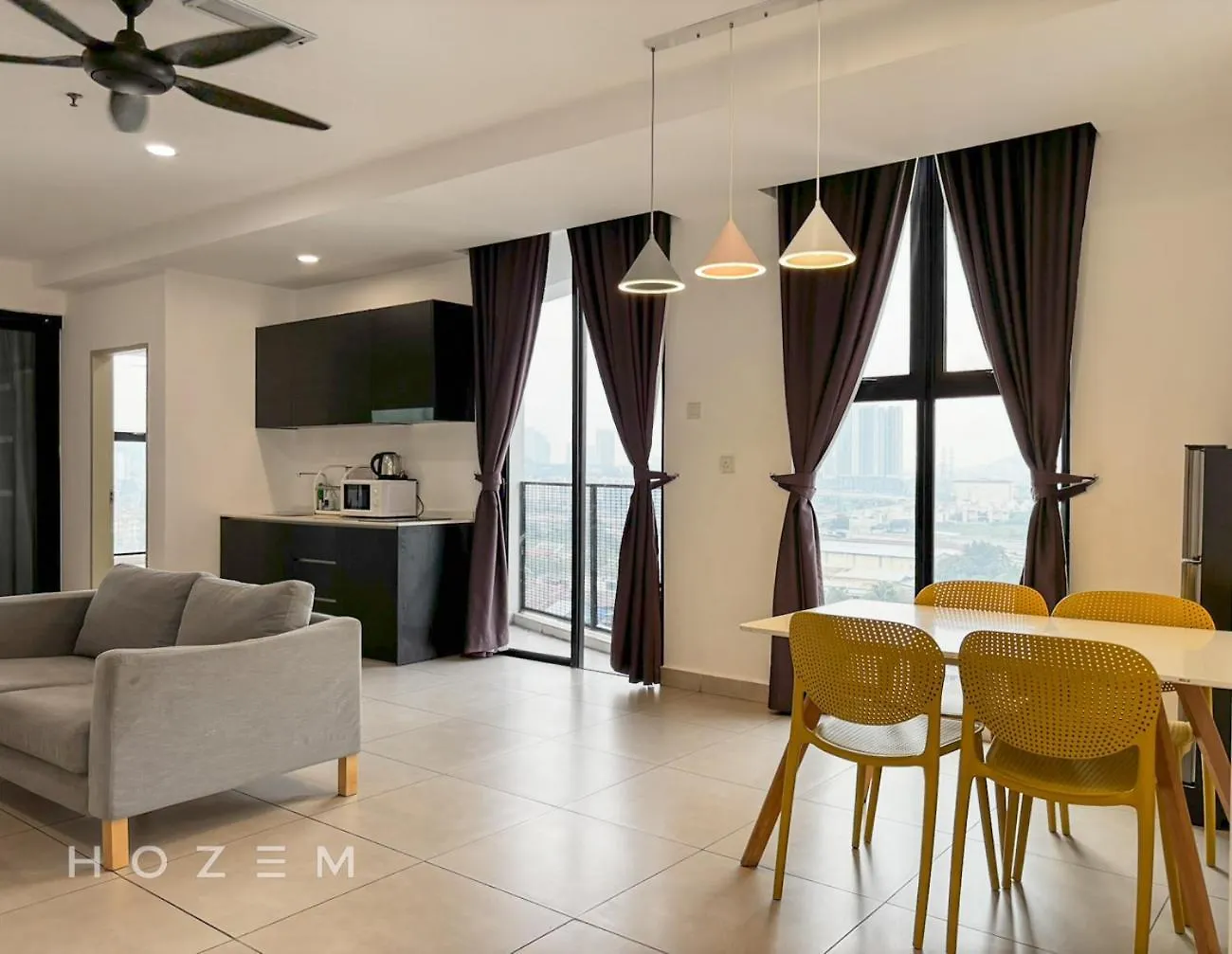2Br2B Hozem Kl1626 Apartment Segambut Kuala Lumpur 0*,  Malásia